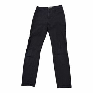 FREE PEOPLE Women’s Black Moto Skinny Jeans Size 27